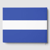 Flagge El Salvadors Gästebuch (Rückseite)