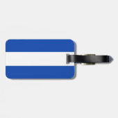 Flagge El Salvadors Gepäckanhänger (Rückseite horizontal)