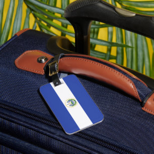 Flagge El Salvadors Gepäckanhänger