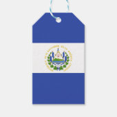 Flagge El Salvadors Geschenkanhänger (Vorderseite)