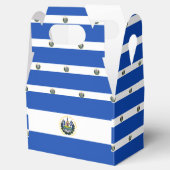 Flagge El Salvadors Geschenkschachtel (Geöffnet)