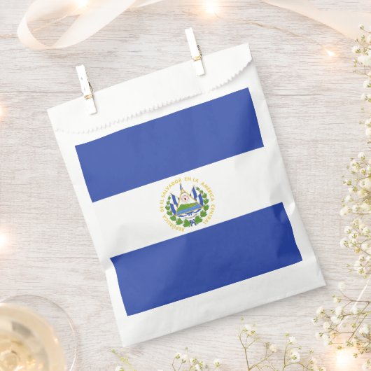 Flagge El Salvadors Geschenktütchen (Ausgeschnitten)
