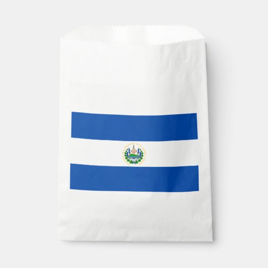 Flagge El Salvadors Geschenktütchen (Vorderseite)