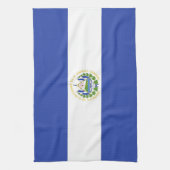 Flagge El Salvadors Geschirrtuch (Vertikal)
