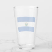 Flagge El Salvadors Glas (Rückseite)