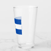 Flagge El Salvadors Glas (Links)