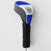 Flagge El Salvadors Golf Headcover (angewinkelt)