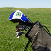 Flagge El Salvadors Golf Headcover (In SItu)