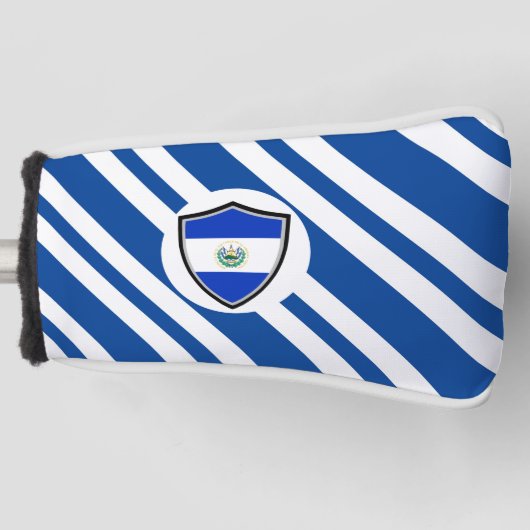Flagge El Salvadors Golf Headcover (Vorderseite)