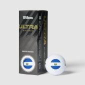 Flagge El Salvadors Golfball (Verpackungen)