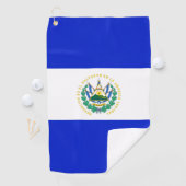 Flagge El Salvadors Golfhandtuch (Insitu)