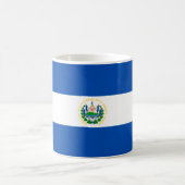 Flagge El Salvadors Kaffeetasse (Mittel)