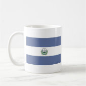 Flagge El Salvadors Kaffeetasse (Links)