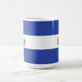 Flagge El Salvadors Kaffeetasse (Mittel)