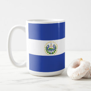 Flagge El Salvadors Kaffeetasse