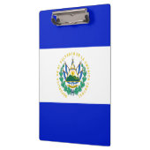 Flagge El Salvadors Klemmbrett (Links)