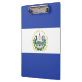 Flagge El Salvadors Klemmbrett (Links)