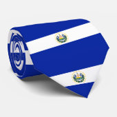 Flagge El Salvadors Krawatte (Gerollt)