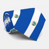 Flagge El Salvadors Krawatte (Gerollt)