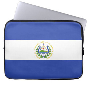 Flagge El Salvadors Laptopschutzhülle