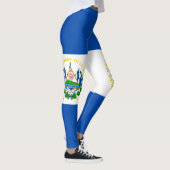 Flagge El Salvadors Leggings (Rechts)
