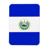 Flagge El Salvadors Magnet (Vertikal)