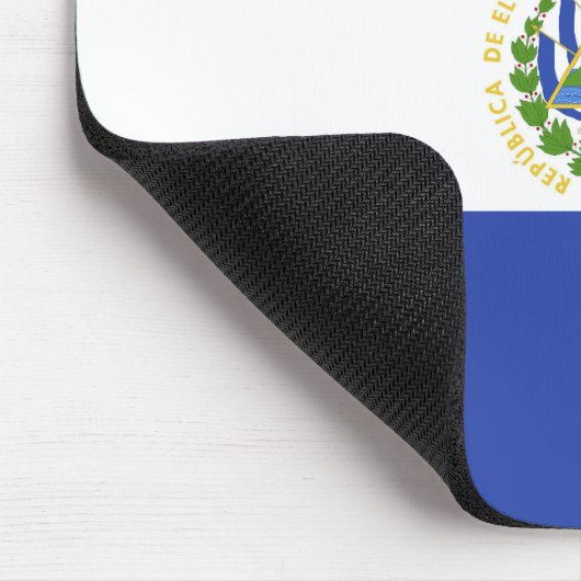 Flagge El Salvadors Mousepad (Ecke)