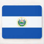 Flagge El Salvadors Mousepad (Vorne)
