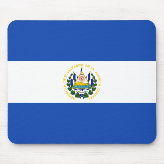 Flagge El Salvadors Mousepad (Vorne)