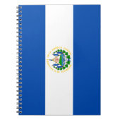 Flagge El Salvadors Notizblock (Vorderseite)