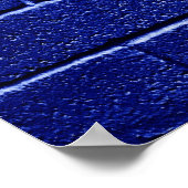 Flagge El Salvadors Poster (Ecke)