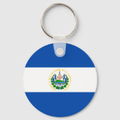 Flagge El Salvadors Schlüsselanhänger (Rückseite)
