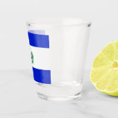 Flagge El Salvadors Schnapsglas (Rechts)
