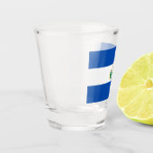 Flagge El Salvadors Schnapsglas (Links)