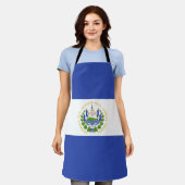 Flagge El Salvadors Schürze (Getragen)