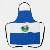 Flagge El Salvadors Schürze (Vorderseite)