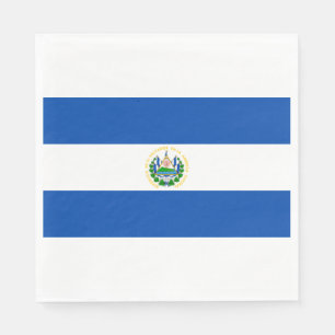Flagge El Salvadors Serviette