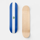 Flagge El Salvadors Skateboard (Vorderseite)