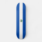 Flagge El Salvadors Skateboard (Vorderseite)
