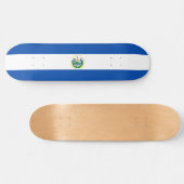 Flagge El Salvadors Skateboard (Horizontal)