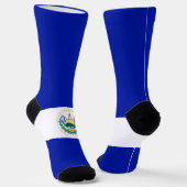 Flagge El Salvadors Socken (Gewinkelt)
