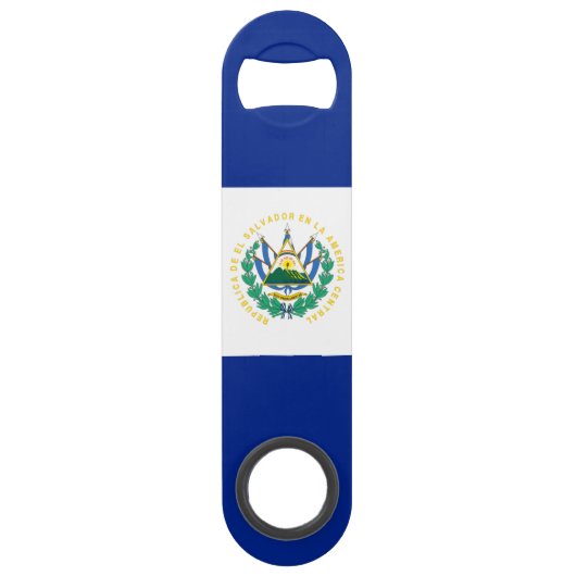Flagge El Salvadors Speed Flaschenöffner (Vorderseite)