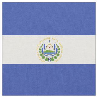 Flagge El Salvadors Stoff