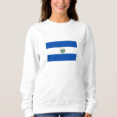 Flagge El Salvadors Sweatshirt (Vorderseite)