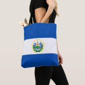 Flagge El Salvadors Tasche (Von Nahem)