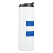 Flagge El Salvadors Thermosbecher (Nach links gedreht)