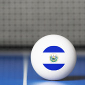Flagge El Salvadors Tischtennisball (Netto)