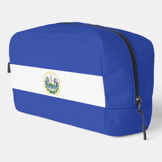 Flagge El Salvadors Waschbeutel (Rechte Ecke)