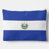 Flagge El Salvadors Zubehörtasche (Rückseite)