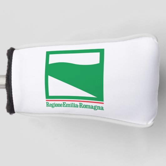 Flagge Emilia-Romagna (Italien) Golf Headcover (Vorderseite)